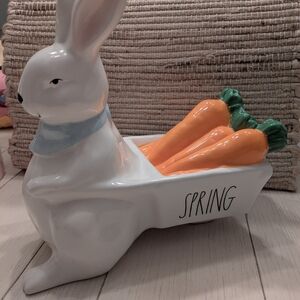 Rae Dunn Spring Bunny Decor